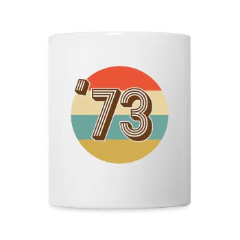 1973 Vintage Jahrgang - Tasse - Weiß - Vorne