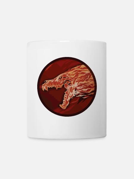 Heulende Morgendämmerung - Tasse - Weiß