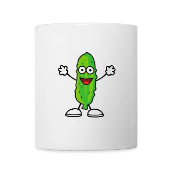 Happy Pickle - Mug - white - Front