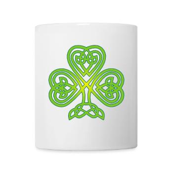 Irish clover - Mug - white - Front
