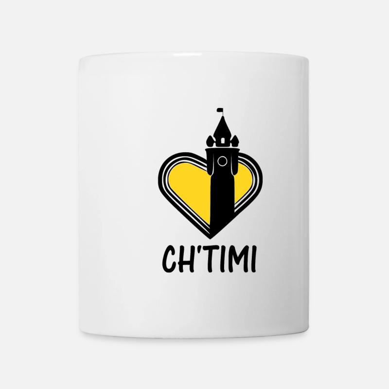 ch'timi - Mug blanc - blanc