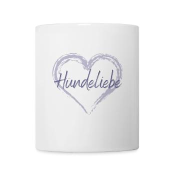 Hundeliebe - Tasse - Weiß - Vorne