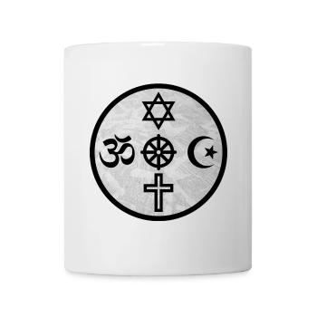 Hinduismus Buddhismus Judentum Christentum Islam - Tasse - Weiß - Vorne