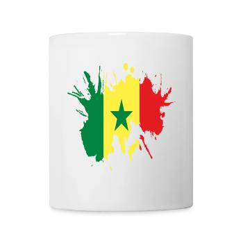 Senegal - Tasse - Weiß - Vorne