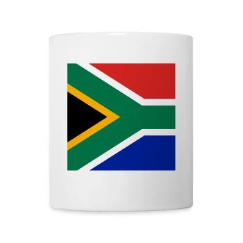 South Africa Flag - Mug - white - Front