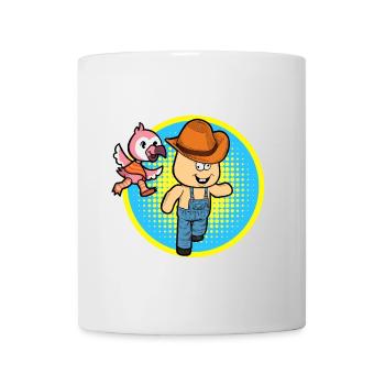 Flamingo Chases Hick - Mug - white - Front