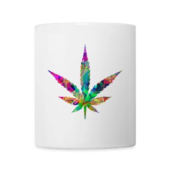 CannabisColorful - Tasse - Weiß - Vorne