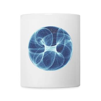 Watercolor art graphic painting picture chaos 9505ice - Mug - white - Front