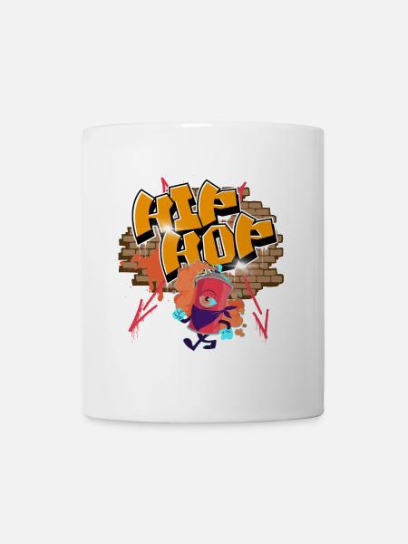 Graffiti Hip Hop - Mug blanc - blanc