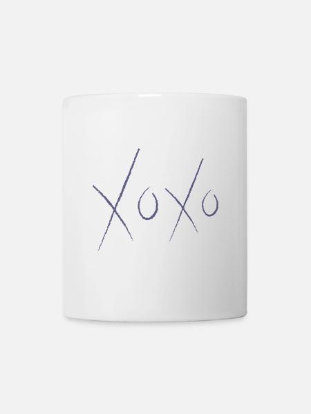 Bisous bisous - Mug blanc - blanc