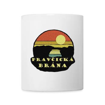 prebischtor pravcicka brana - Tasse - Weiß - Vorne