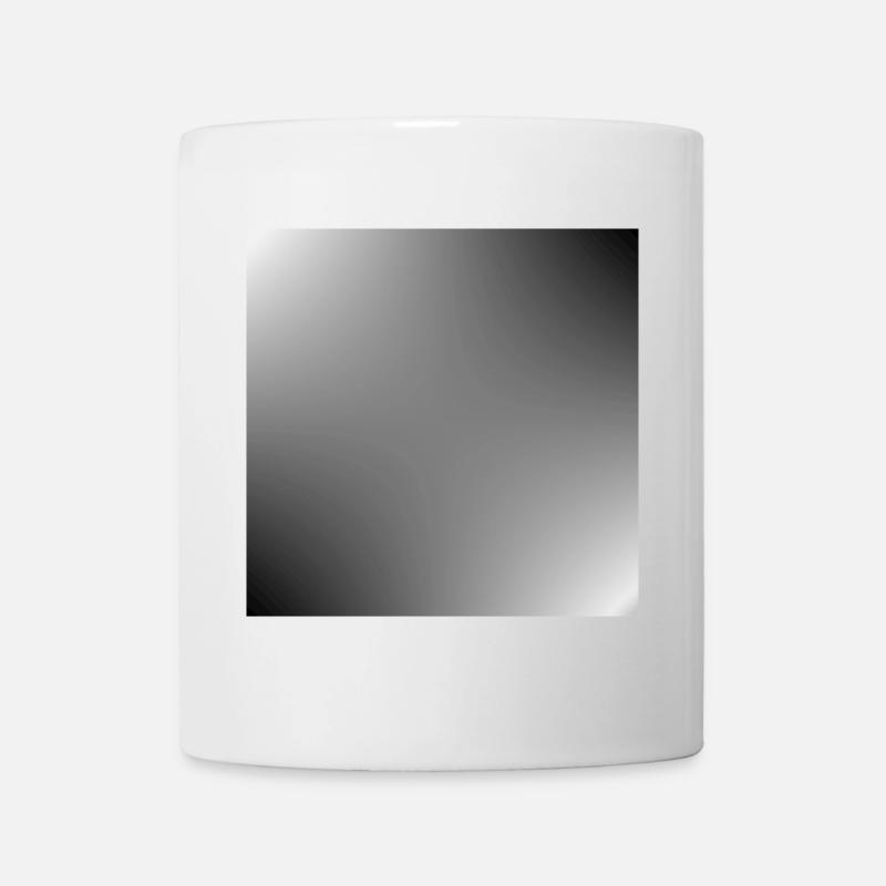 grauer Hintergrund Textur Vorlage personalisieren - Tasse - Weiß