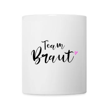 Team Braut für JGA Junggesellinnenabschied - Tasse - Weiß - Vorne