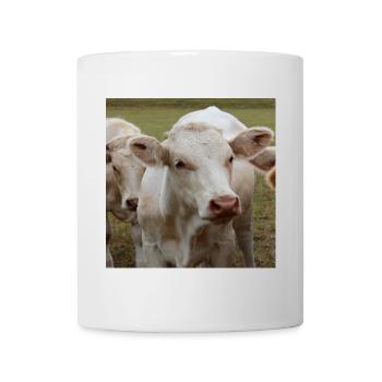 Cow Poster - Mug - white - Front