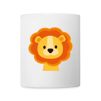 Bébé Lion - Mug blanc - blanc - Devant