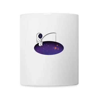 space fisherman - Mug blanc - blanc - Devant