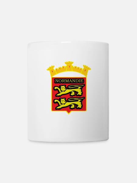 LION DE NORMANDIE - Mug blanc - blanc