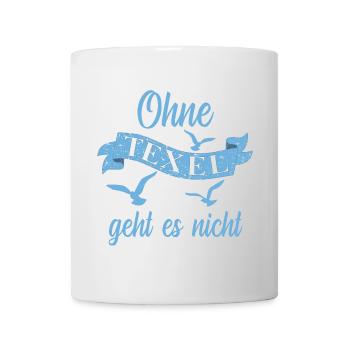 Texel Insel Urlaub - Tasse - Weiß - Vorne