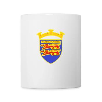 LION NORMANDIE - Mug blanc - blanc - Devant