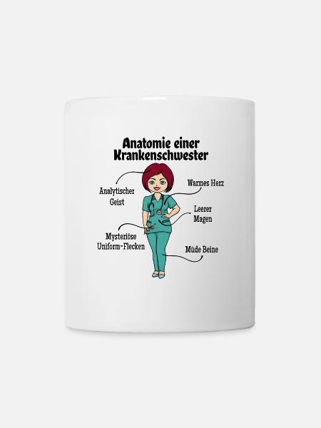 Krankenschwester Spital Pflegerin Sozialberuf - Tasse - Weiß