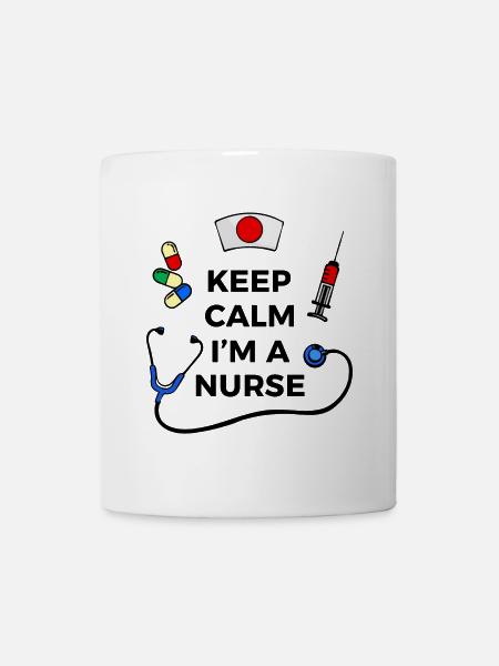 Infirmière infirmier infirmier - Mug blanc - blanc