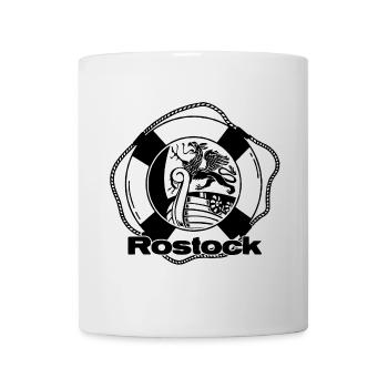 Rostock Rettungsring - Tasse - Weiß - Vorne