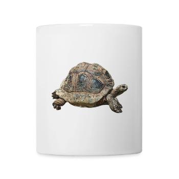 Giant tortoise, great reptiles - Mug - white - Front