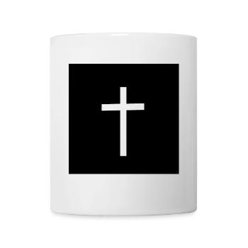 Jésus Croix Blanche - Mug blanc - blanc - Devant