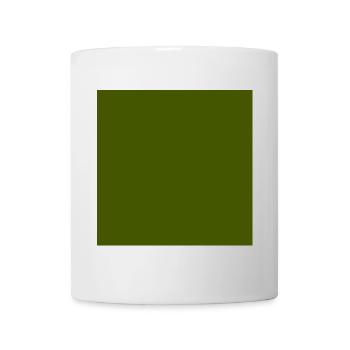grüner Hintergrund Textur Vorlage personalisieren - Tasse - Weiß - Vorne