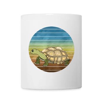Tortue - Mug blanc - blanc - Devant
