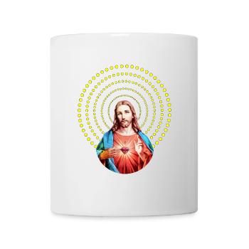 Jesus Christ Geschenkidee Weihnacht kitschig Xmas - Tasse - Weiß - Vorne