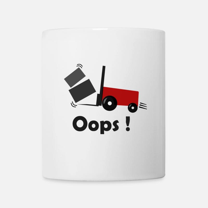 Logisticien - Mug blanc - blanc