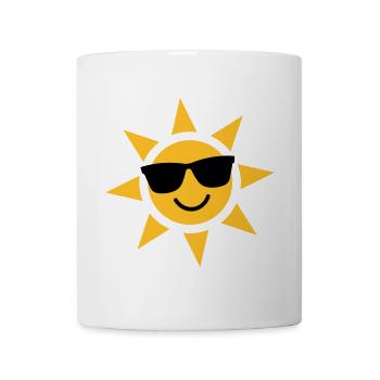 Sunny Sunglasses Sunburst - Mug - white - Front