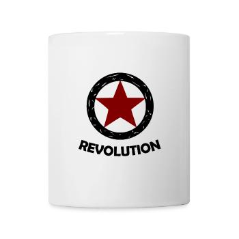 Socialisme et révolution - Mug blanc - blanc - Devant