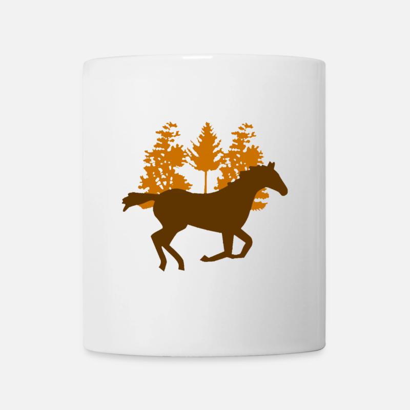 Pferd - Tasse - Weiß
