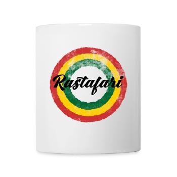 Rastafari Rainbow Design - Mug - white - Front