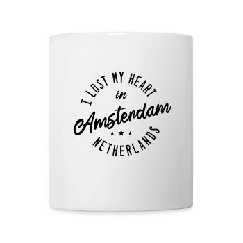 Amsterdam Pays-Bas Hollande - Mug blanc - blanc - Devant