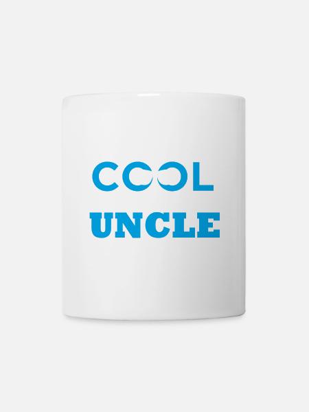 Cool Like My Uncle Baby Zwillinge Partnerlook Gift - Tasse - Weiß