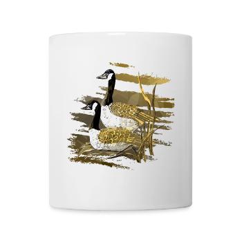 Die Vögel - Tasse - Weiß - Vorne