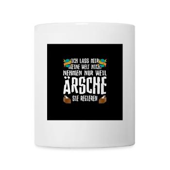 Meine Welt Regieren - Tasse - Weiß - Vorne
