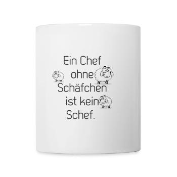 Chef - Tasse - Weiß - Vorne