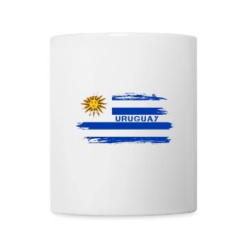 Uruguay Flaggen Design / Geschenkidee - Tasse - Weiß - Vorne