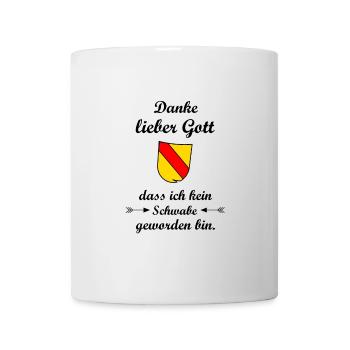 Baden Württemberg - Tasse - Weiß - Vorne