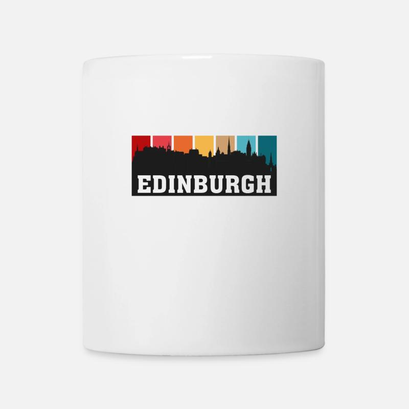 Édimbourg en Écosse - Mug blanc - blanc