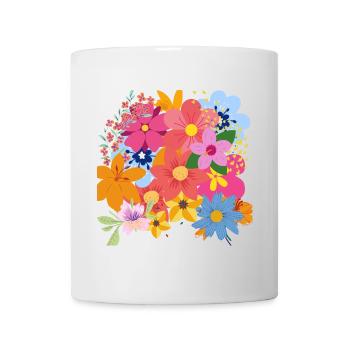 Spring flower bouquet - Mug - white - Front