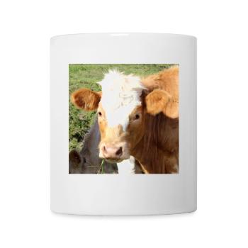 Cow Poster - Mug - white - Front