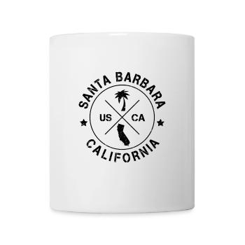 Santa Barbara California USA - Mug - white - Front