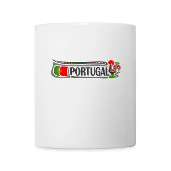 Portugal Travel Souvenir Landmark Portugiesische Flagge - Tasse - Weiß - Vorne