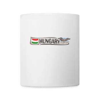 Ungarn Landmark Travel Souvenir Ungarische Flagge - Tasse - Weiß - Vorne
