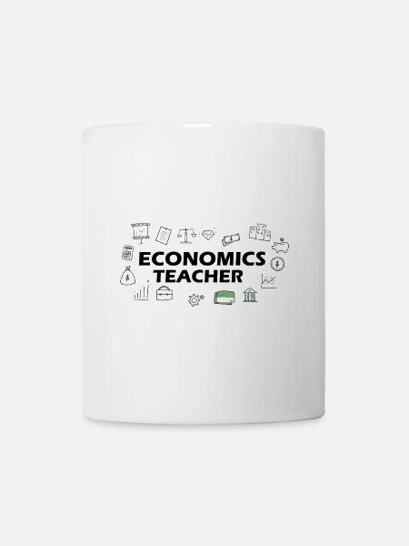 Professeur d'économie - Mug blanc - blanc